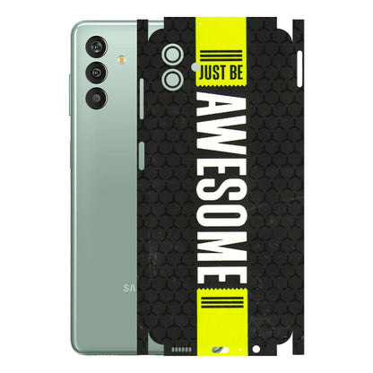 Samsung M/F/Note/Flip and C Phone Skins (All Models) - Just Be Awesome - 3D Embossed Finish (L-101) Samsung Galaxy M13 (5G)