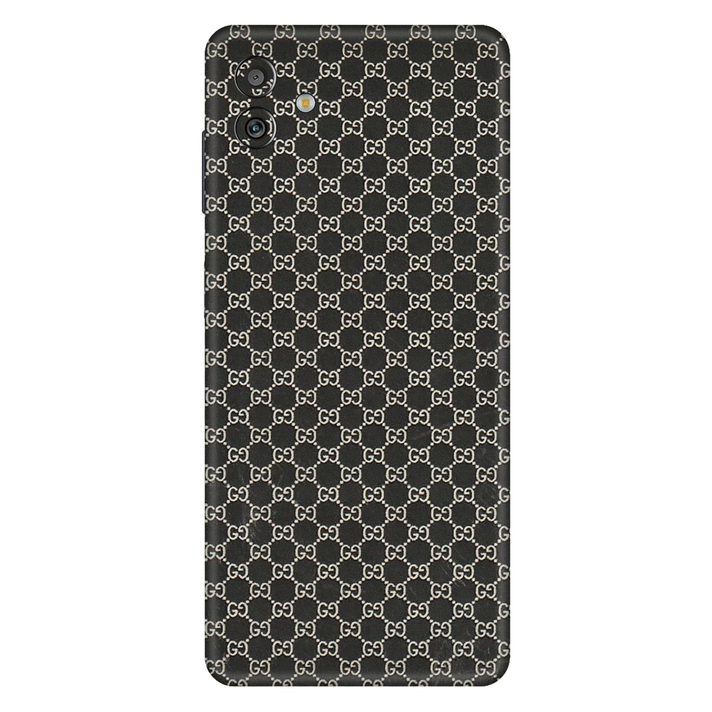 Samsung M/F/Note/Flip and C Phone Skins (All Models) - Black G Print - 3D Embossed Finish (L-109) Samsung Galaxy M13 (5G)