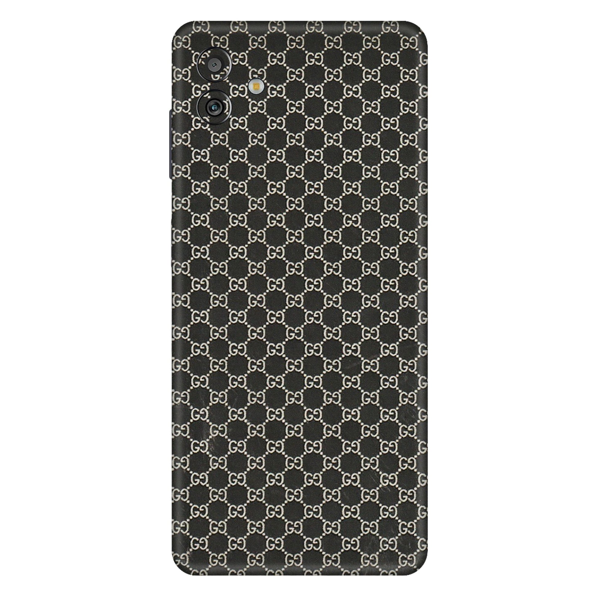 Samsung M/F/Note/Flip and C Phone Skins (All Models) - Black G Print - 3D Embossed Finish (L-109) Samsung Galaxy M13 (5G)