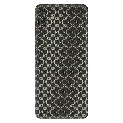Samsung M/F/Note/Flip and C Phone Skins (All Models) - Black G Print - 3D Embossed Finish (L-109) Samsung Galaxy M13 (5G)