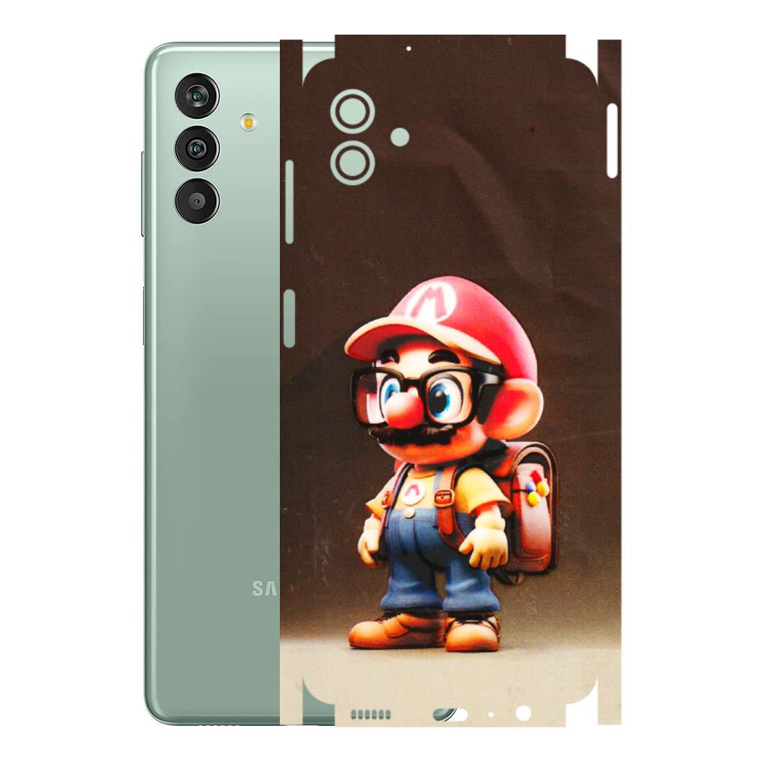 Samsung M/F/Note/Flip and C Phone Skins (All Models) - Little Mario - 3D Embossed Finish (L-119) Samsung Galaxy M13 (5G)