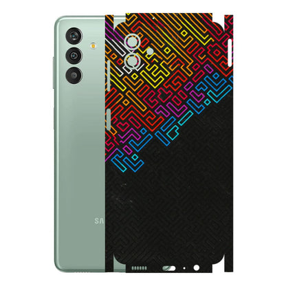Samsung M/F/Note/Flip and C Phone Skins (All Models) - Dotme Pattern Art - 3D Embossed Finish (L-121) Samsung Galaxy M13 (5G)