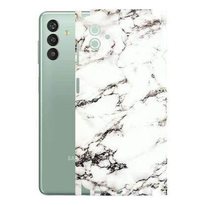 Samsung M/F/Note/Flip and C Phone Skins (All Models) - Black and White Marble Texture - 3D Embossed Finish (L-124) Samsung Galaxy M13 (5G)