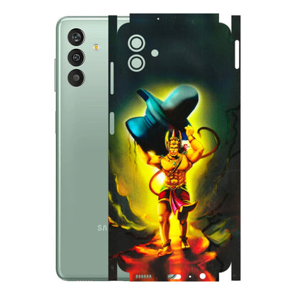 Samsung M/F/Note/Flip and C Phone Skins (All Models) - Hanuman Ji - 3D Embossed Finish (L-128) Samsung Galaxy M13 (5G)