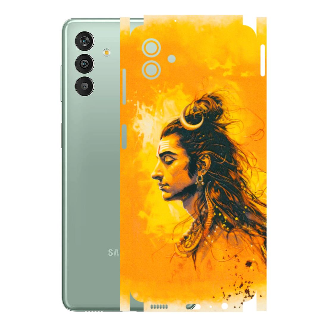 Samsung M/F/Note/Flip and C Phone Skins (All Models) - Shiv Shakti - 3D Embossed Finish (L-14) Samsung Galaxy M13 (5G)