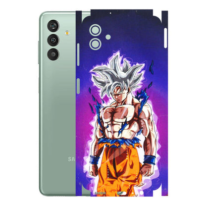 Samsung M/F/Note/Flip and C Phone Skins (All Models) - Goku Purple Anime - 3D Embossed Finish (L-147) Samsung Galaxy M13 (5G)