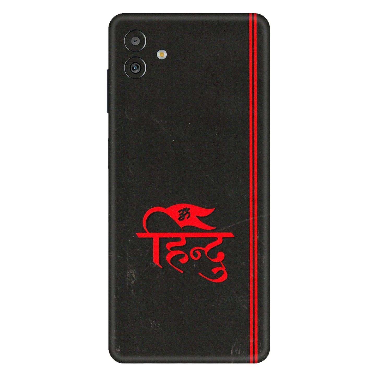 Samsung M/F/Note/Flip and C Phone Skins (All Models) - Hindu Black - 3D Embossed Finish (L-153) Samsung Galaxy M13 (5G)