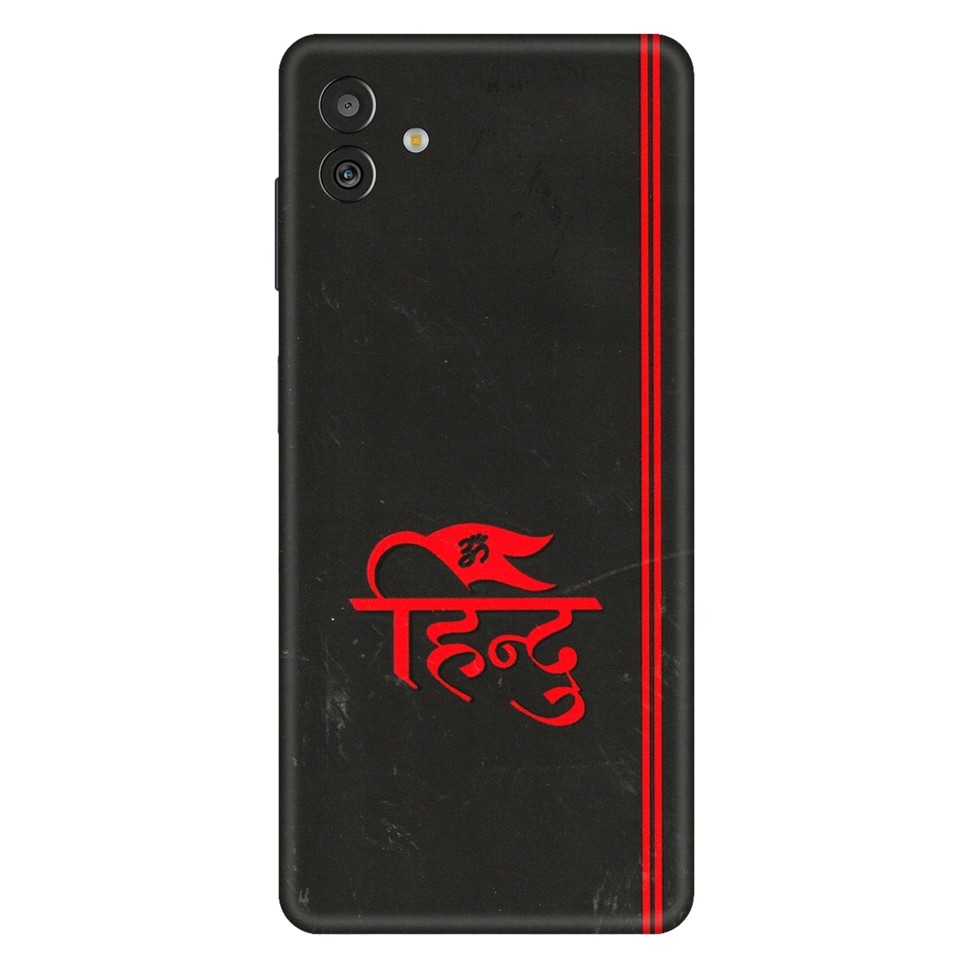 Samsung M/F/Note/Flip and C Phone Skins (All Models) - Hindu Black - 3D Embossed Finish (L-153) Samsung Galaxy M13 (5G)