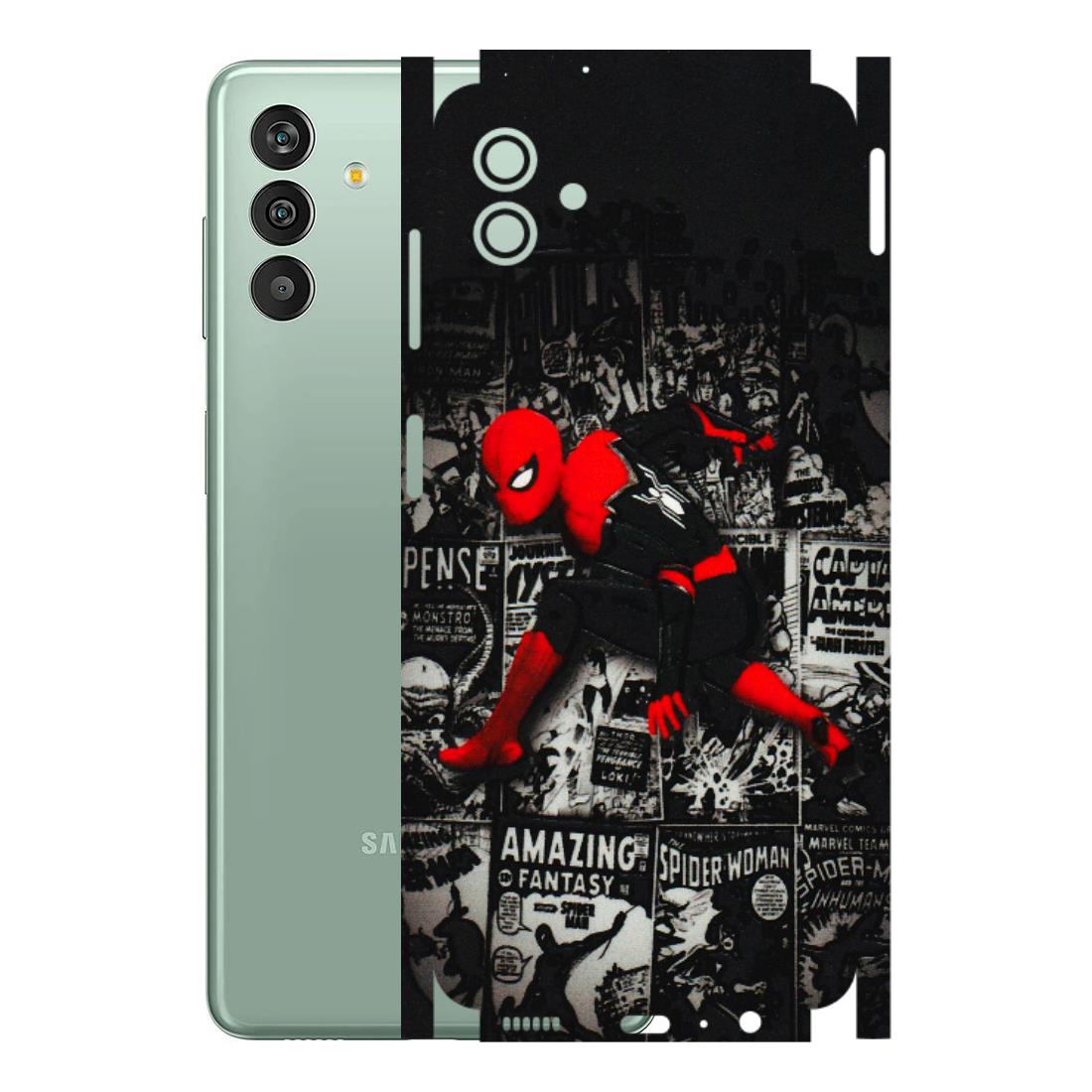 Samsung M/F/Note/Flip and C Phone Skins (All Models) - SpiderMan New - 3D Embossed Finish (L-162) Samsung Galaxy M13 (5G)