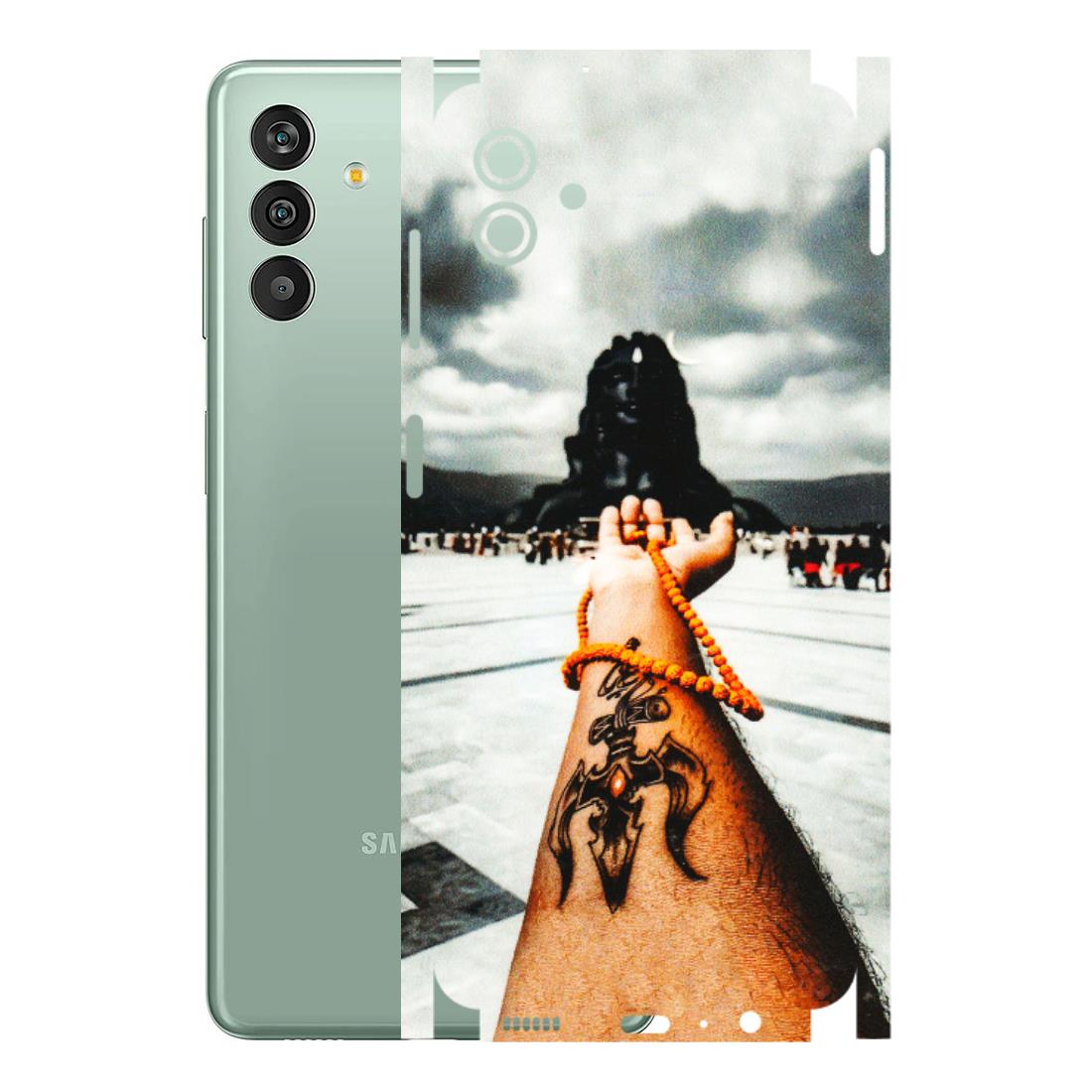 Samsung M/F/Note/Flip and C Phone Skins (All Models) - Jai Adiyogi Mahakaal - 3D Embossed Finish (L-164) Samsung Galaxy M13 (5G)
