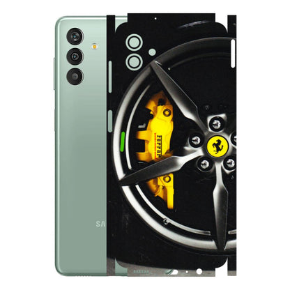 Samsung M/F/Note/Flip and C Phone Skins (All Models) - Ferrari Wheel Alloy - 3D Embossed Finish (L-173) Samsung Galaxy M13 (5G)
