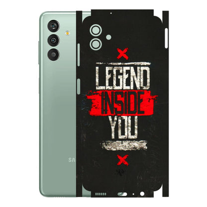 Samsung M/F/Note/Flip and C Phone Skins (All Models) - Legend Inside You - 3D Embossed Finish (L-186) Samsung Galaxy M13 (5G)