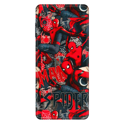 Samsung M/F/Note/Flip and C Phone Skins (All Models) - SpiderMan Cool - 3D Embossed Finish (L-188) Samsung Galaxy M13 (5G)