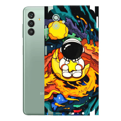 Samsung M/F/Note/Flip and C Phone Skins (All Models) - Baby Astronaut - 3D Embossed Finish (L-197) Samsung Galaxy M13 (5G)
