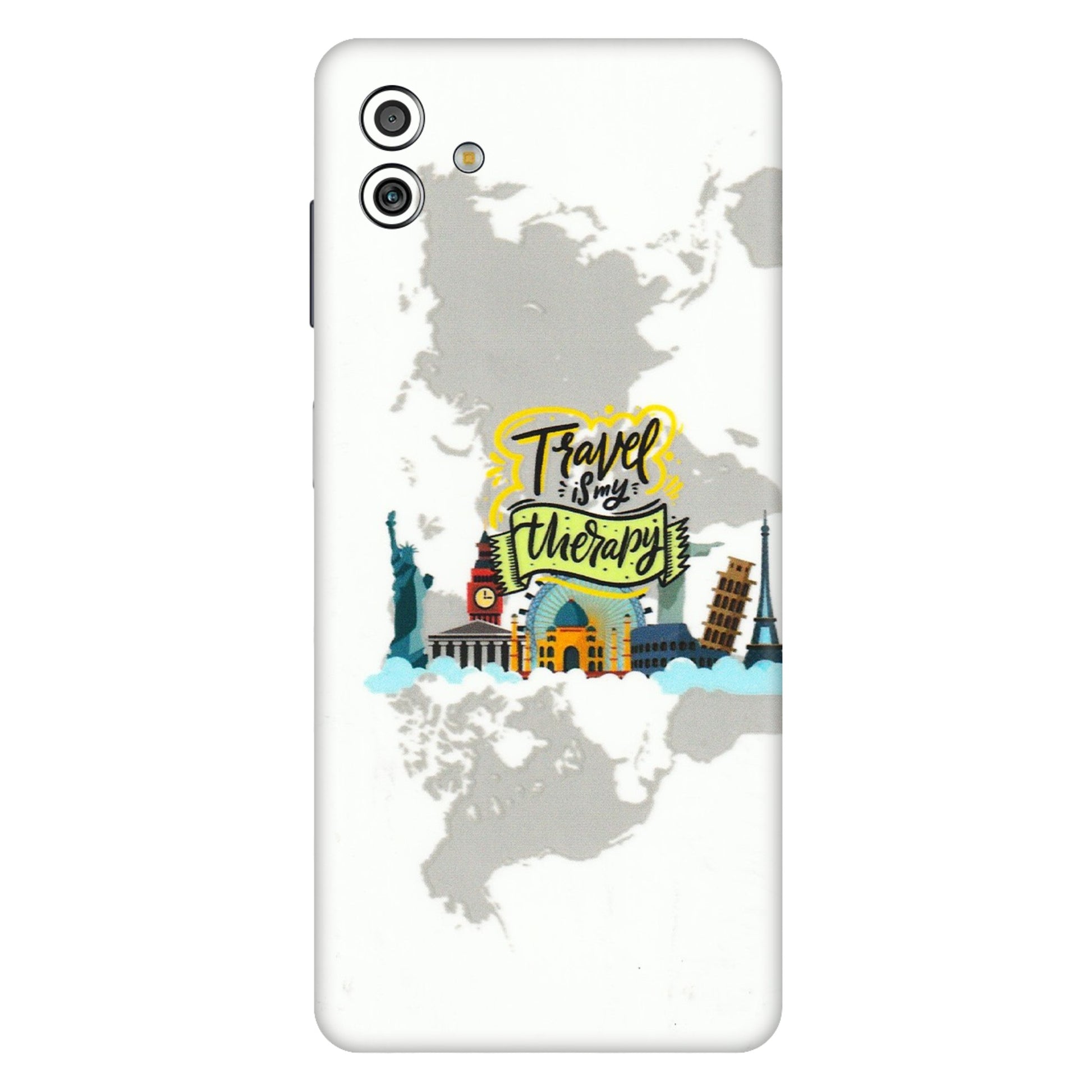 Samsung M/F/Note/Flip and C Phone Skins (All Models) - Travel Therapy - 3D Embossed Finish (L-199) Samsung Galaxy M13 (5G)