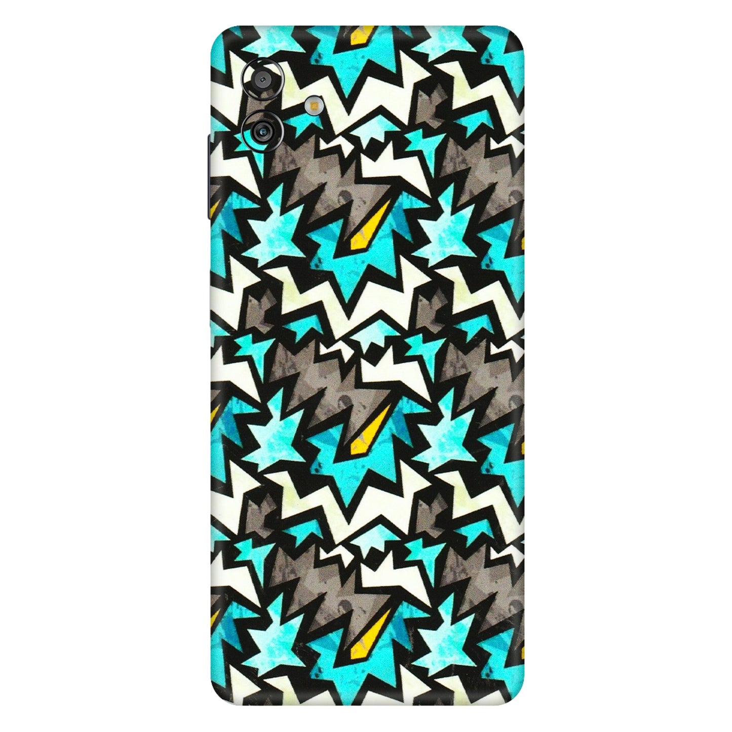 Samsung M/F/Note/Flip and C Phone Skins (All Models) - Funky Zig Zag - 3D Embossed Finish (L-223) Samsung Galaxy M13 (5G)