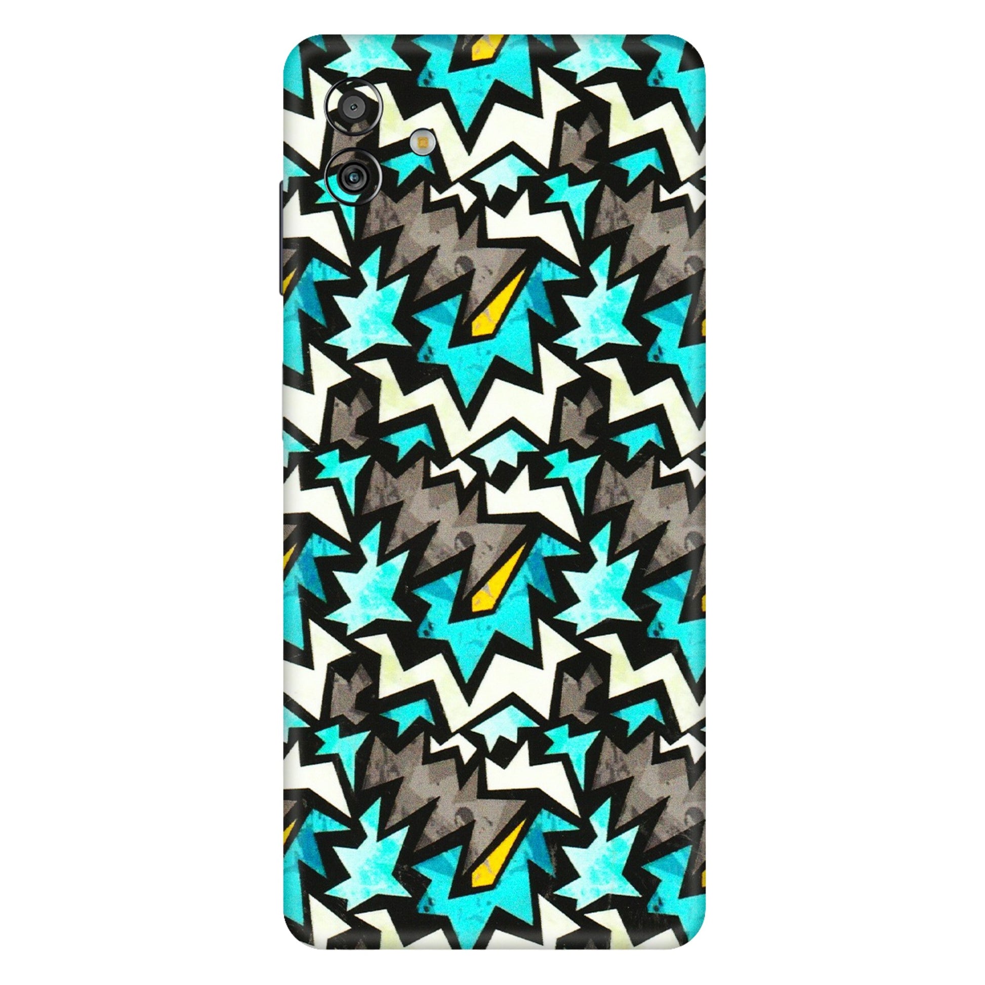 Samsung M/F/Note/Flip and C Phone Skins (All Models) - Funky Zig Zag - 3D Embossed Finish (L-223) Samsung Galaxy M13 (5G)