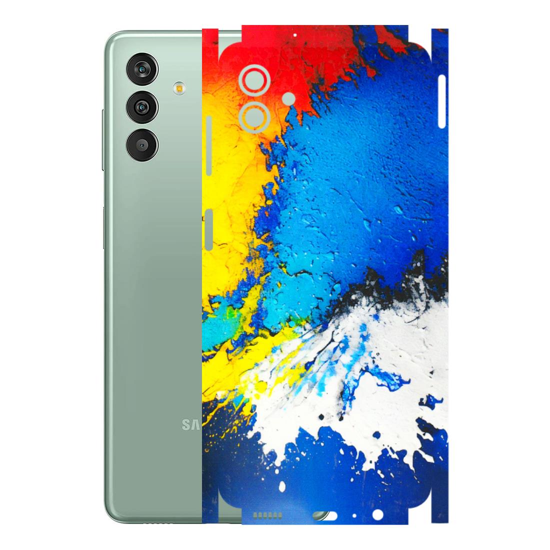 Samsung M/F/Note/Flip and C Phone Skins (All Models) - Acrylic Paint Spill - 3D Embossed Finish (L-229) Samsung Galaxy M13 (5G)
