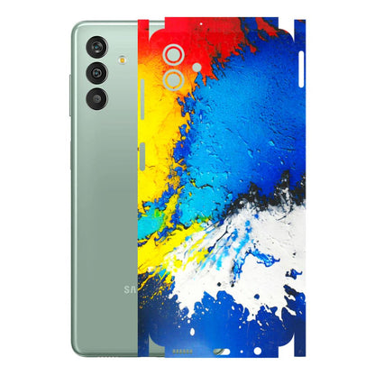 Samsung M/F/Note/Flip and C Phone Skins (All Models) - Acrylic Paint Spill - 3D Embossed Finish (L-229) Samsung Galaxy M13 (5G)