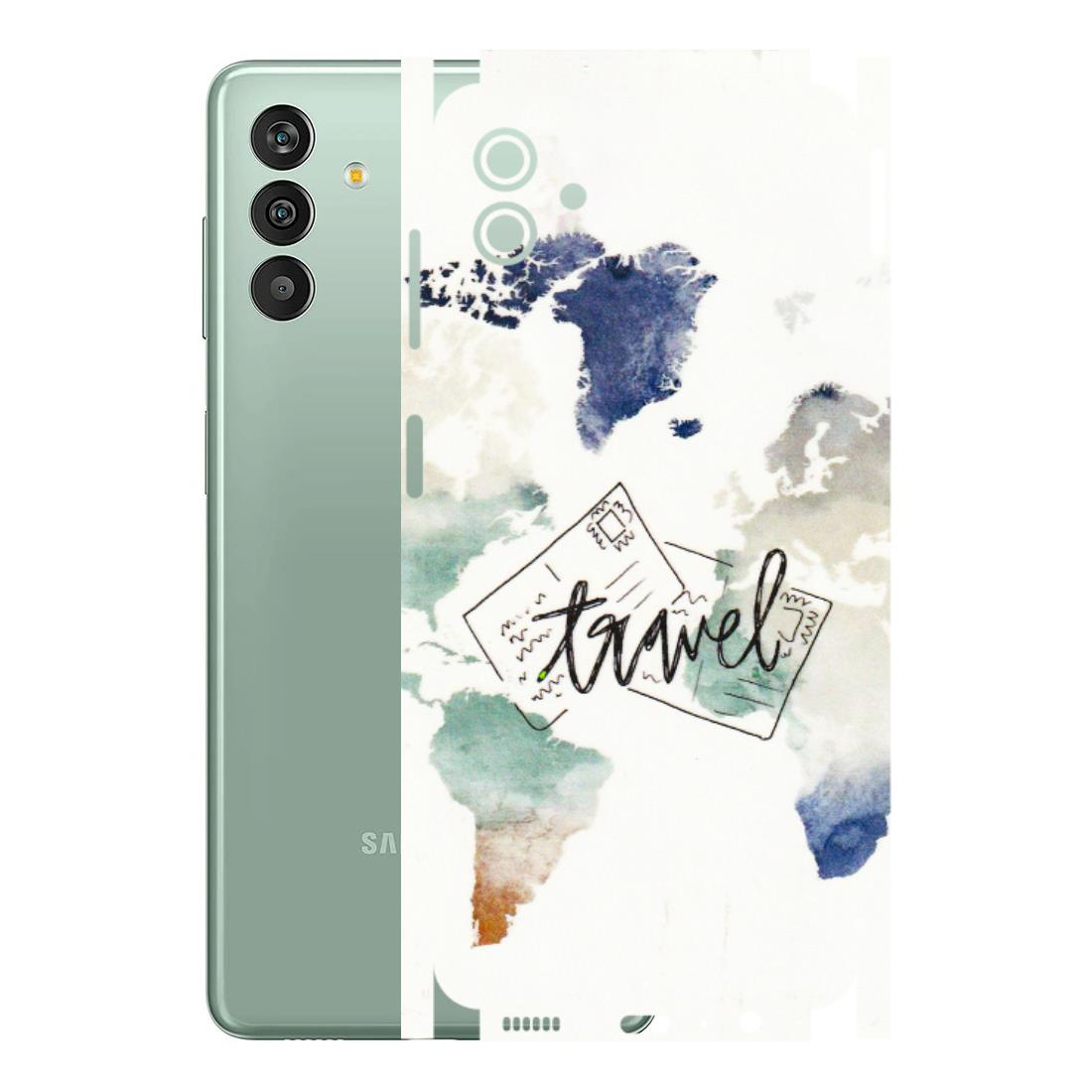 Samsung M/F/Note/Flip and C Phone Skins (All Models) - Travel The World - 3D Embossed Finish (L-232) Samsung Galaxy M13 (5G)