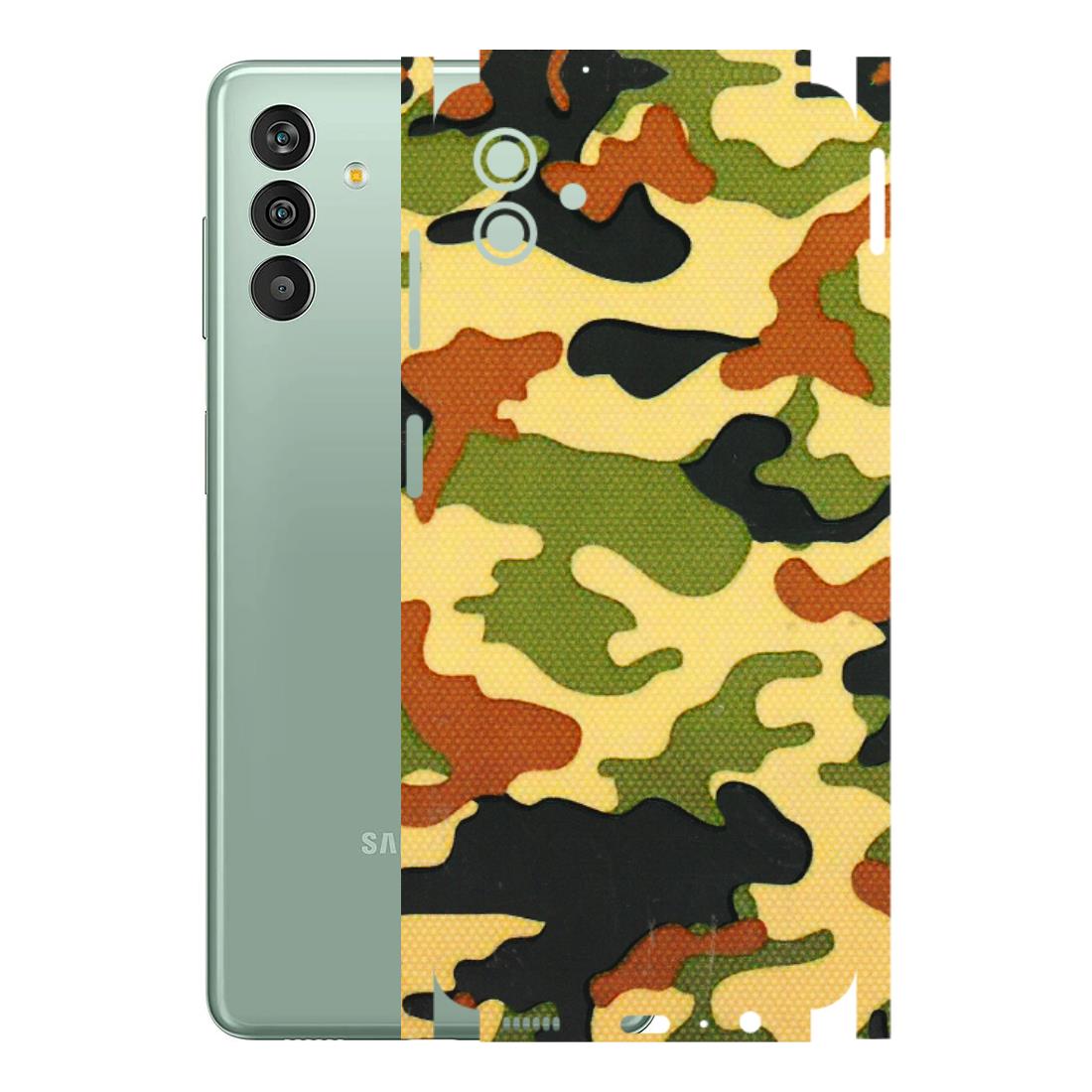 Samsung M/F/Note/Flip and C Phone Skins (All Models) - Indian Military - 3D Embossed Finish (L-234) Samsung Galaxy M13 (5G)