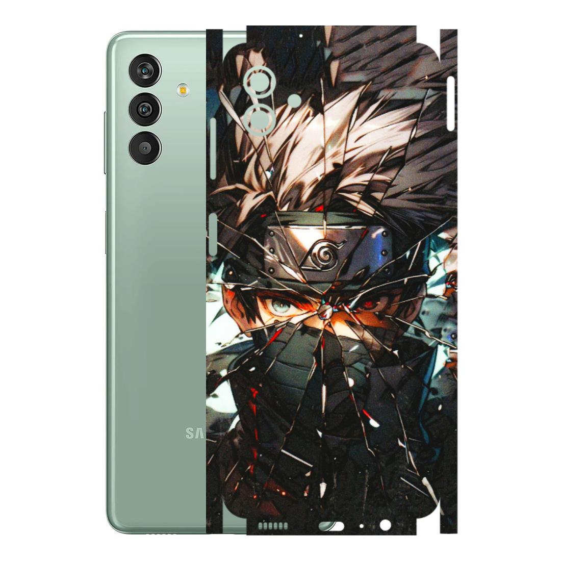 Samsung M/F/Note/Flip and C Phone Skins (All Models) - Kakashi Shattered Glass Effect - 3D Embossed Finish (L-237) Samsung Galaxy M13 (5G)