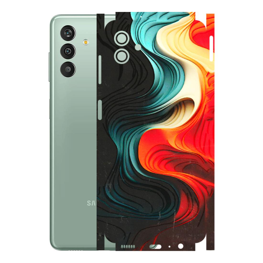 Samsung M/F/Note/Flip and C Phone Skins (All Models) - The Silky Swirl - 3D Embossed Finish (L-240) Samsung Galaxy M13 (5G)