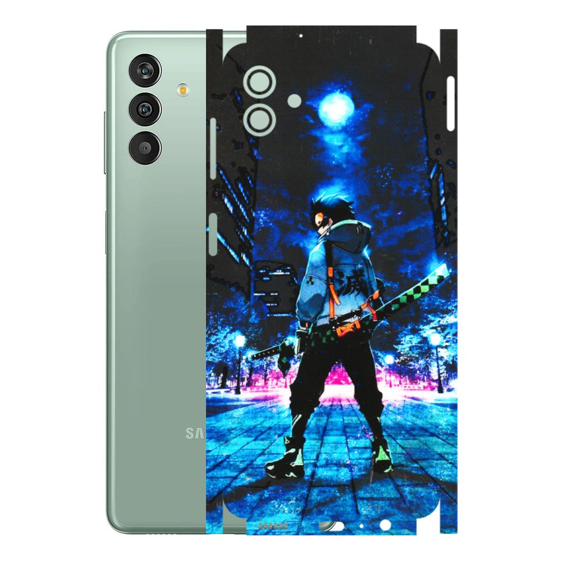 Samsung M/F/Note/Flip and C Phone Skins (All Models) - Demon Slayer Sword - 3D Embossed Finish (L-247) Samsung Galaxy M13 (5G)