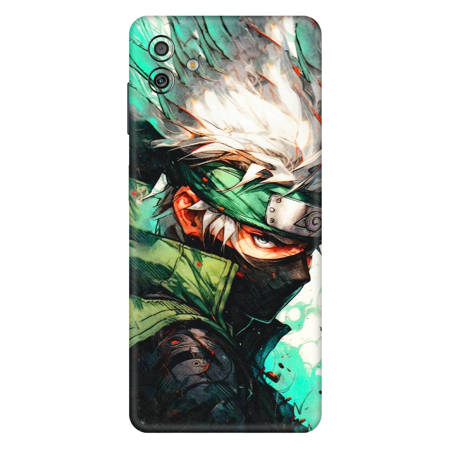 Samsung M/F/Note/Flip and C Phone Skins (All Models) - Kakashi Side Profile - 3D Embossed Finish (L-249) Samsung Galaxy M13 (5G)