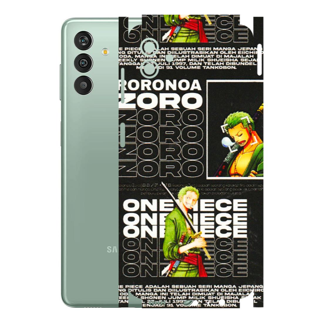 Samsung M/F/Note/Flip and C Phone Skins (All Models) - One Piece Zoro - 3D Embossed Finish (L-250) Samsung Galaxy M13 (5G)