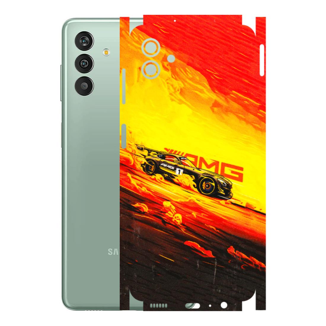 Samsung M/F/Note/Flip and C Phone Skins (All Models) - AMG Car Speed Cover - 3D Embossed Finish (L-256) Samsung Galaxy M13 (5G)