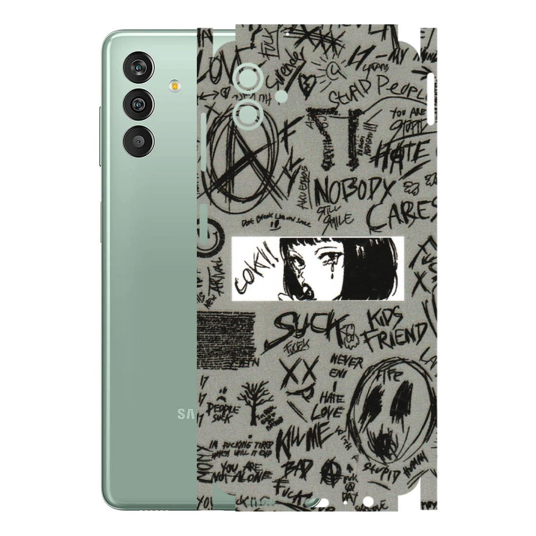 Samsung M/F/Note/Flip and C Phone Skins (All Models) - Never Have Love Anime - 3D Embossed Finish (L-260) Samsung Galaxy M13 (5G)