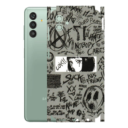 Samsung M/F/Note/Flip and C Phone Skins (All Models) - Never Have Love Anime - 3D Embossed Finish (L-260) Samsung Galaxy M13 (5G)