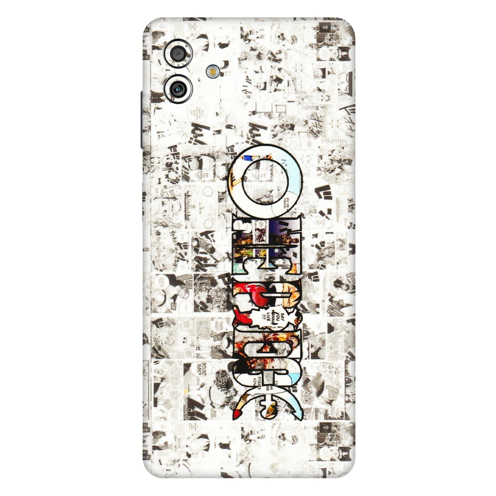 Samsung M/F/Note/Flip and C Phone Skins (All Models) - One Piece Manga - 3D Embossed Finish (L-26) Samsung Galaxy M13 (5G)