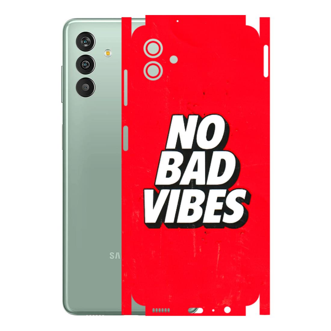 Samsung M/F/Note/Flip and C Phone Skins (All Models) - No Bad Vibes - 3D Embossed Finish (L-280) Samsung Galaxy M13 (5G)