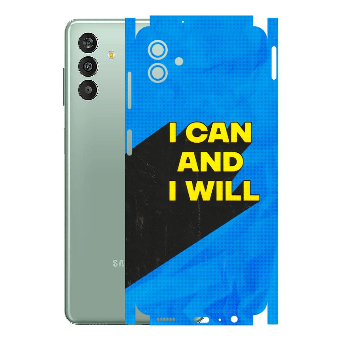 Samsung M/F/Note/Flip and C Phone Skins (All Models) - I Can And I Will - 3D Embossed Finish (L-281) Samsung Galaxy M13 (5G)
