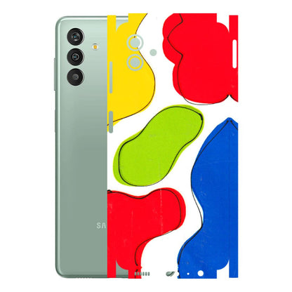 Samsung M/F/Note/Flip and C Phone Skins (All Models) - RGB Colour Paint - 3D Embossed Finish (L-284) Samsung Galaxy M13 (5G)