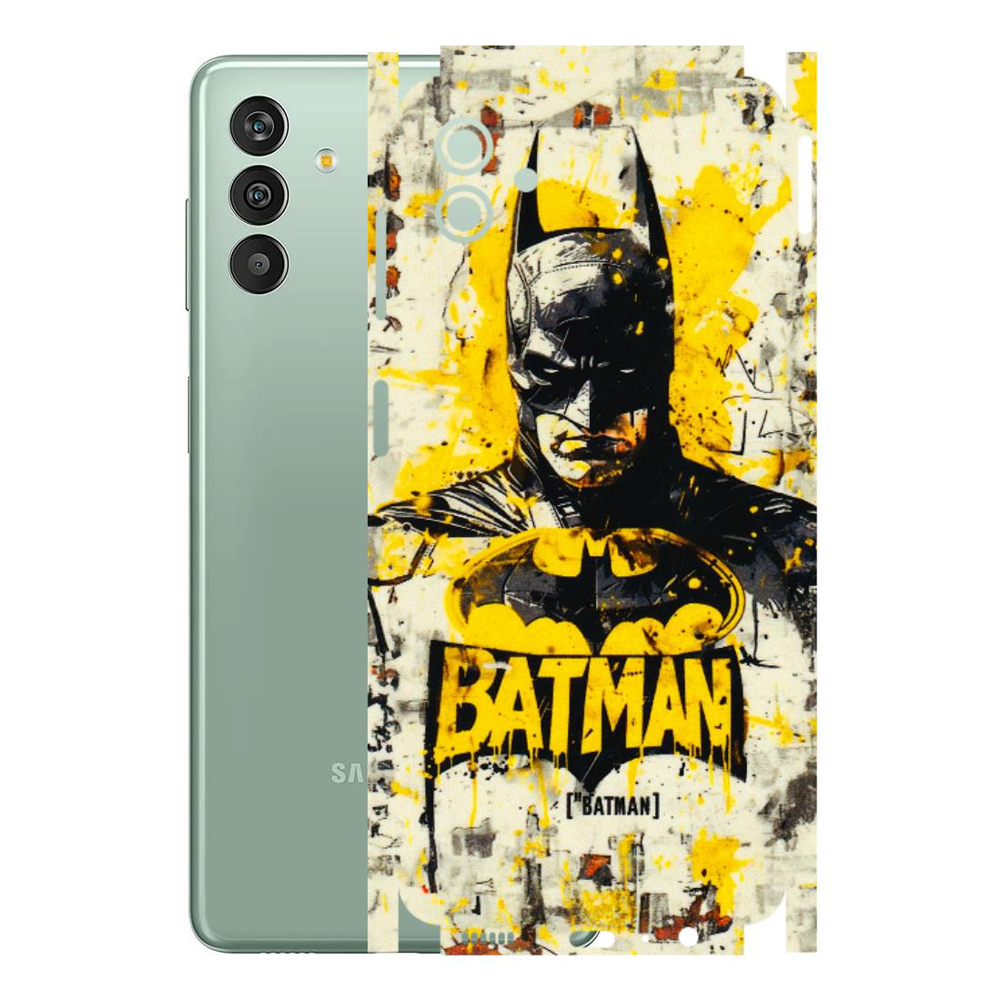 Samsung M/F/Note/Flip and C Phone Skins (All Models) - Batman Yellow BT - 3D Embossed Finish (L-304) Samsung Galaxy M13 (5G)