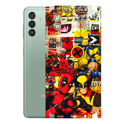 Samsung M/F/Note/Flip and C Phone Skins (All Models) - Spidy Wolverine - 3D Embossed Finish (L-310) Samsung Galaxy M13 (5G)