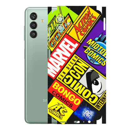 Samsung M/F/Note/Flip and C Phone Skins (All Models) - Bongo Comic Con - 3D Embossed Finish (L-325) Samsung Galaxy M13 (5G)