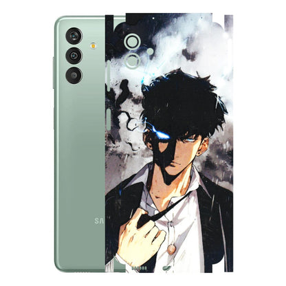 Samsung M/F/Note/Flip and C Phone Skins (All Models) - Sung Jinwoo Manhwa Anime - 3D Embossed Finish (L-328) Samsung Galaxy M13 (5G)