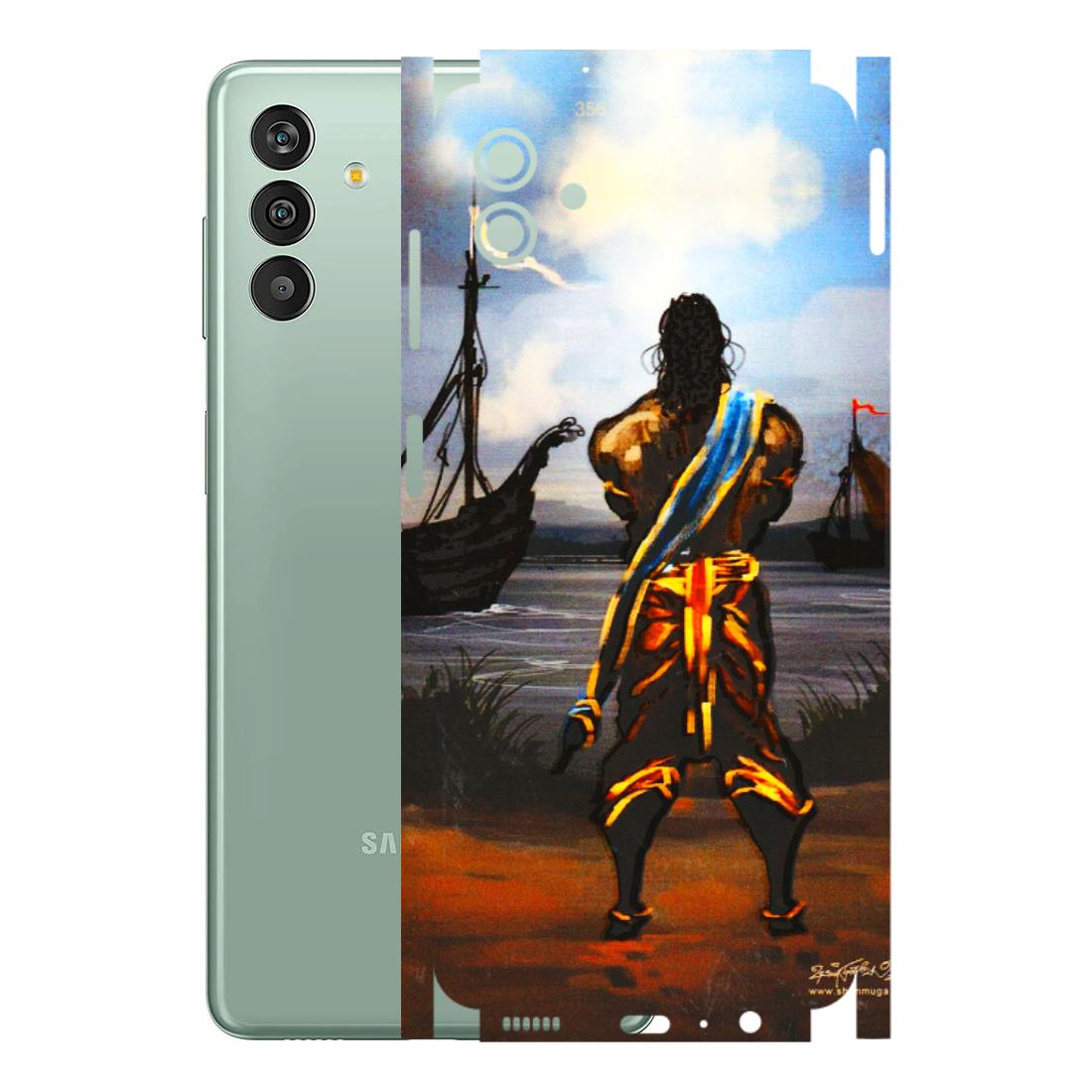 Samsung M/F/Note/Flip and C Phone Skins (All Models) - Heavenly God Figure - 3D Embossed Finish (L-34) Samsung Galaxy M13 (5G)