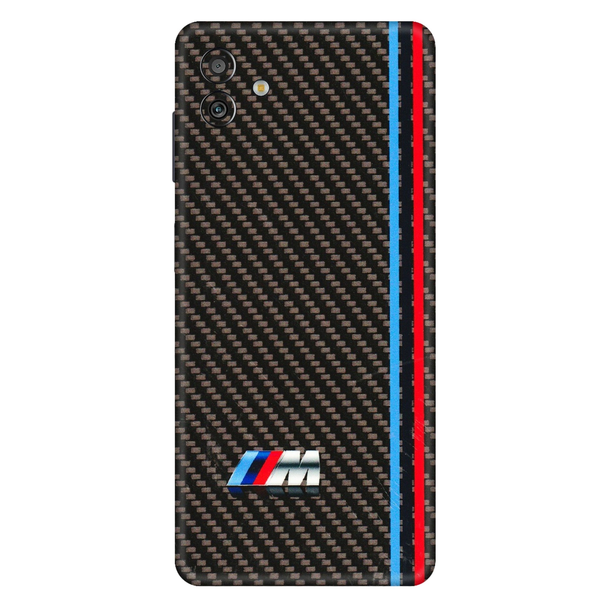 Samsung M/F/Note/Flip and C Phone Skins (All Models) - BM Carbon Fiber Feels - 3D Embossed Finish (L-38) Samsung Galaxy M13 (5G)