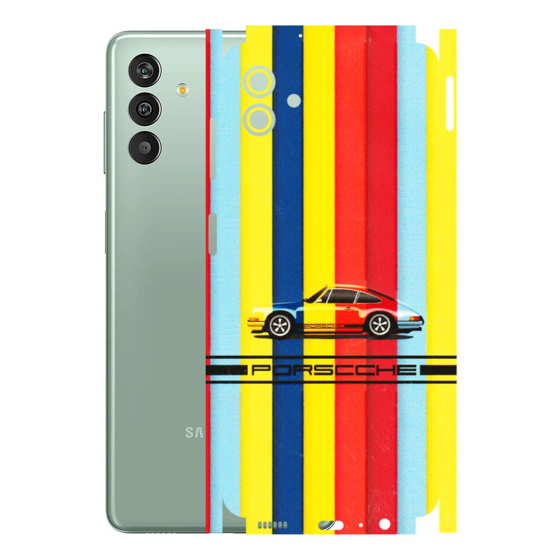 Samsung M/F/Note/Flip and C Phone Skins (All Models) - Multicolour Porche - 3D Embossed Finish (L-39) Samsung Galaxy M13 (5G)