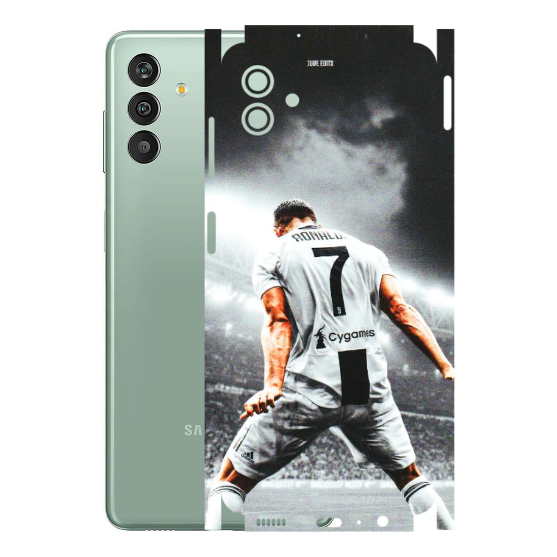 Samsung M/F/Note/Flip and C Phone Skins (All Models) - Ronaldo CR7 Crazy - 3D Embossed Finish (L-44) Samsung Galaxy M13 (5G)