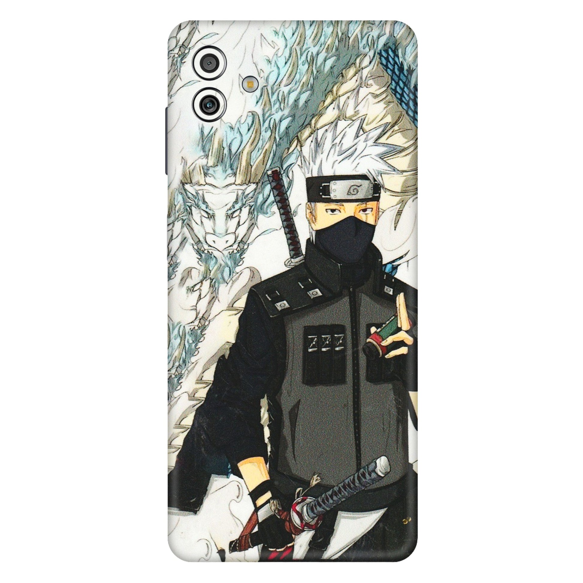 Samsung M/F/Note/Flip and C Phone Skins (All Models) - Kakashi Hatake Naruto Anime - 3D Embossed Finish (L-46) Samsung Galaxy M13 (5G)