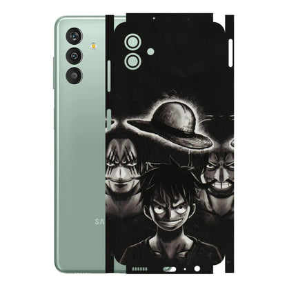 Samsung M/F/Note/Flip and C Phone Skins (All Models) - Black Luffy Hat - 3D Embossed Finish (L-57) Samsung Galaxy M13 (5G)