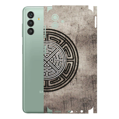 Samsung M/F/Note/Flip and C Phone Skins (All Models) - Mysterious Circular Design - 3D Embossed Finish (L-63) Samsung Galaxy M13 (5G)