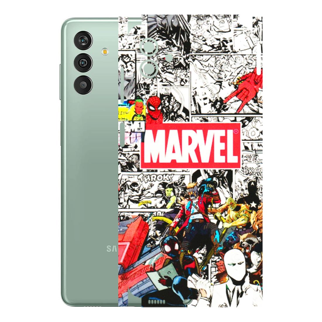 Samsung M/F/Note/Flip and C Phone Skins (All Models) - Marvel Colorful Comic - 3D Embossed Finish (L-64) Samsung Galaxy M13 (5G)