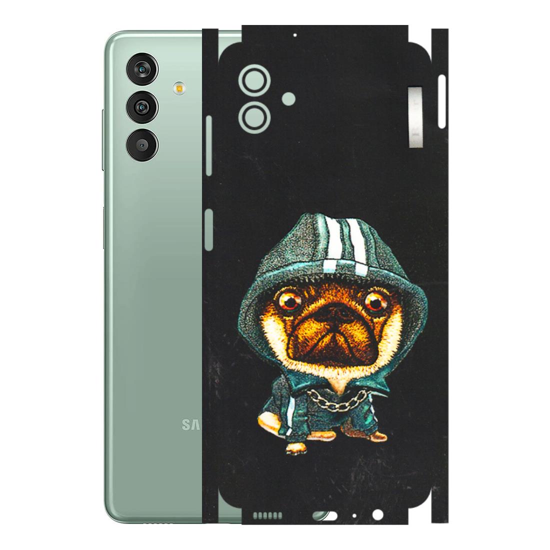 Samsung M/F/Note/Flip and C Phone Skins (All Models) - Puppy N Hoodie - 3D Embossed Finish (L-90) Samsung Galaxy M13 (5G)